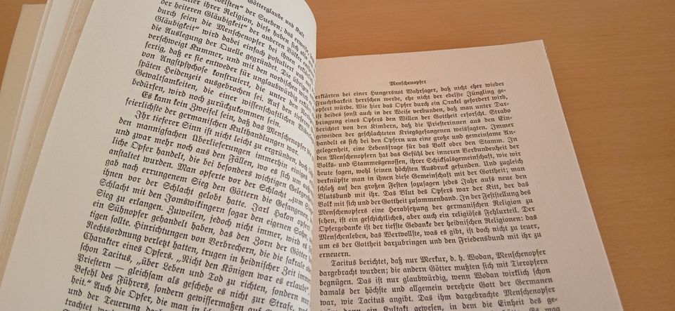 BUCH Art und Glaube der Germanen, Taschenbuch 1934 in Memmingerberg