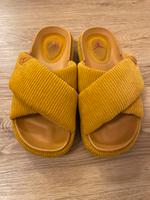 Original Jordan Nike Pantolette Gelb Damen Schuhe Bergedorf - Hamburg Lohbrügge Vorschau
