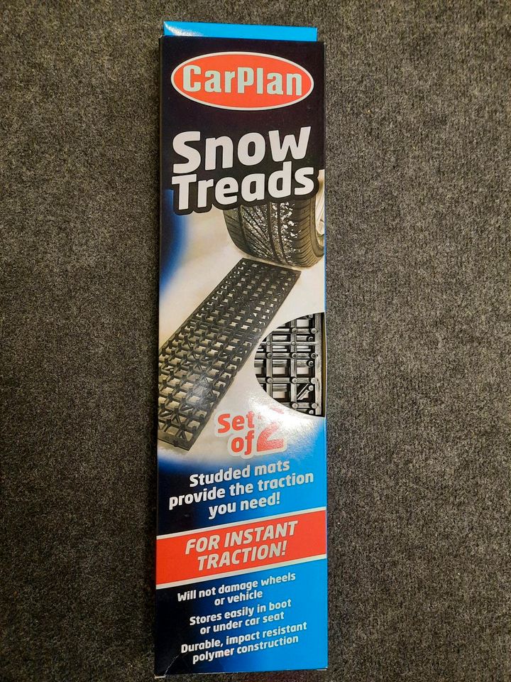 CarPlan Snow Treads Anfahrhilfe bei Schnee Gripp/Traktionsmatte in