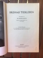 Brehms Tierleben  Tierbuch Bayern - Emmering Vorschau
