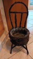 Stuhl aus Reisig  zum bepflanzen  Deko  Neu Niedersachsen - Geestland Vorschau
