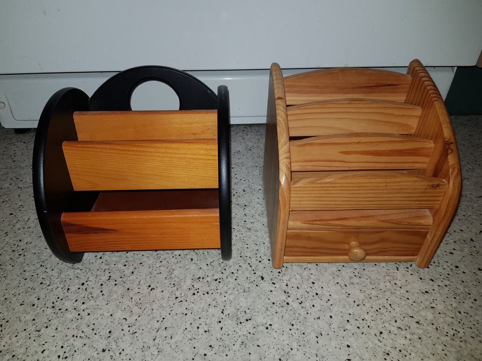 2 Fernbedienungshalter Box Holzkasten in Leipzig