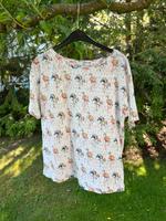 T-Shirt Edc by Esprit Gr. XS / S, weiß mit Flamingos Bayern - Altenstadt Iller Vorschau
