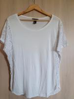 weißes Shirt mit Fledermausärmeln Gr. M H&M Bayern - Haßfurt Vorschau