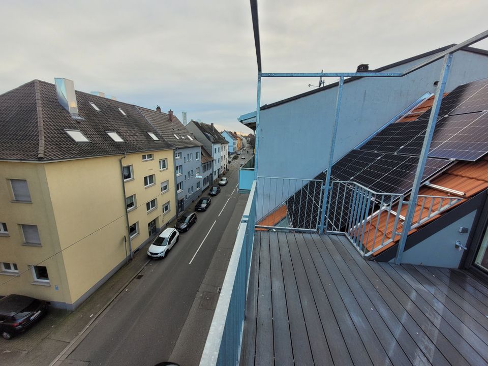 Neu ausgebautes Dachgeschoss Loft mit Dachterassen in Bruchsal