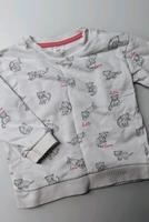 Pullover Pulli Oberteil weiß Leopard gr. 92 Bayern - Kösching Vorschau