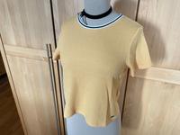 Hollister T-Shirt gelb Gr. S / 36 Waffeloptikstruktur Bayern - Hunderdorf Vorschau