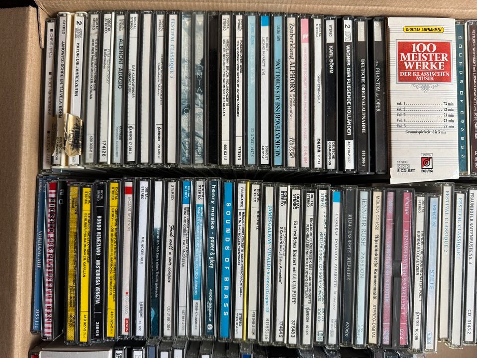 135 CDs Sammlung Klassik, Hörbücher, Musical Konvolut in Wuppertal