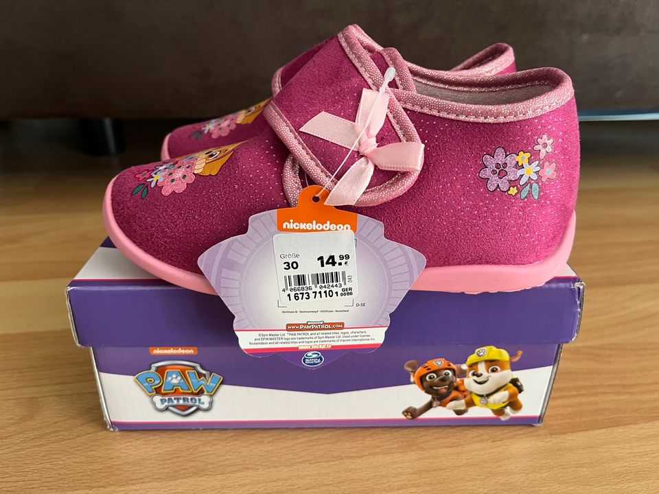 Hausschuhe Paw Patrol  Sky mit Klett, 30 in Sandersdorf