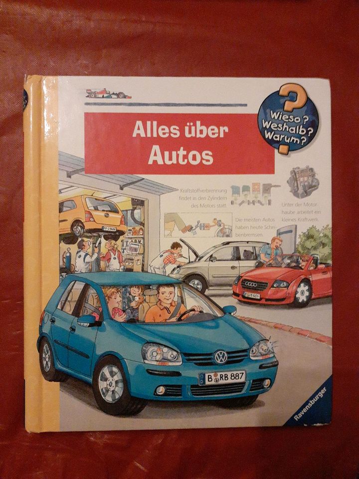 Buch Wieso Weshalb Warum, Alles über Autos in Essen