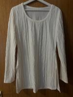 Weißes Langarmshirt mit Schlitz Nordrhein-Westfalen - Moers Vorschau