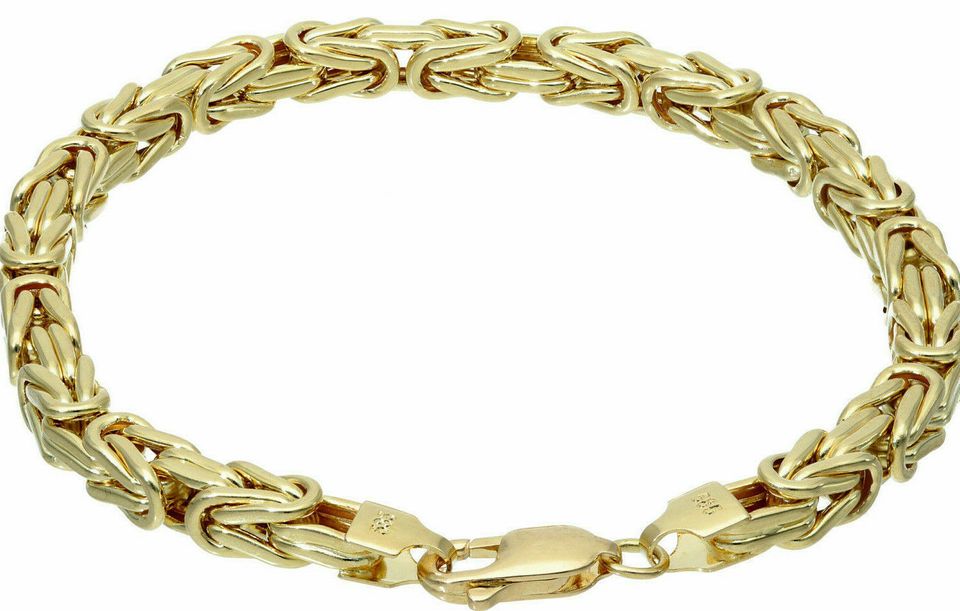 Königsarmband Armband Gelbgold 585 14K ECHT GOLD 23cm 5,5m DICK NEU Massiv Goldschmuck Schmuck Viele Angebote im Shop sensburg-aurum in Berlin