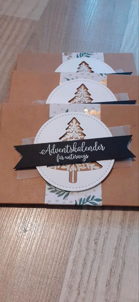 Stampin up Adventskalender für unterwegs in Rochlitz