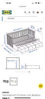 Hemnes Bett Berlin - Reinickendorf Vorschau