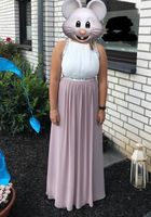 Abendkleid Elegant Kleid weiß rose neu Nordrhein-Westfalen - Kaarst Vorschau