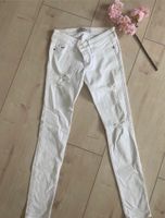 Weiße Hollister-Jeans Größe 26 West - Zeilsheim Vorschau