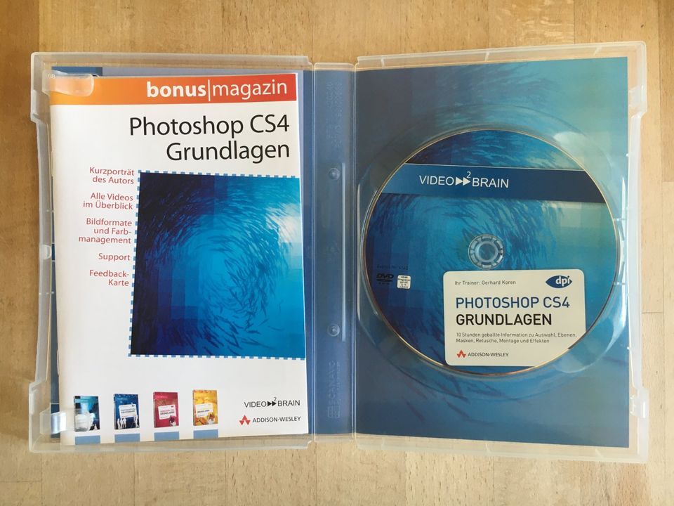 DVD Lernkurs Photoshop CS4 Grundlagen von Video 2 Brain in Herne