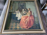 Das Mädchen mit dem Weinglas Gemälde von M.Köhler Jan Vermeer Niedersachsen - Pattensen Vorschau