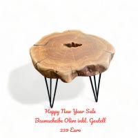 Olivenholz Baumscheibe Beistelltisch Couchtisch Nachttisch Happy New Year Sale Nordrhein-Westfalen - Marsberg Vorschau