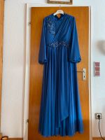 Abendkleid Ballkleid Maxikleid Gr. 52 blau Glitzer Strass Neu Nordrhein-Westfalen - Niederkassel Vorschau