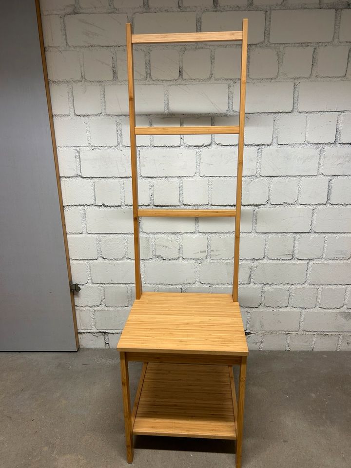 Ikea Ragrund Stuhl mit Handtuchhalter Bambus in Schwerte