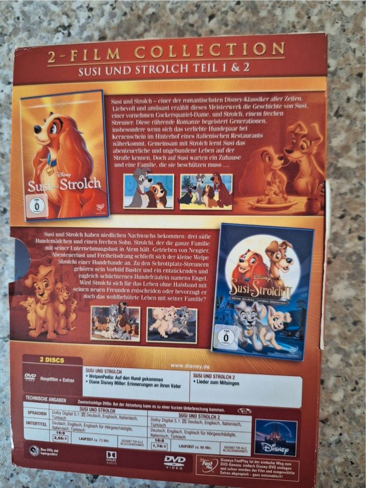 Susi und Strolch 2-Film Collection [Disney Classics, 2 Discs] DVD in Kleinostheim