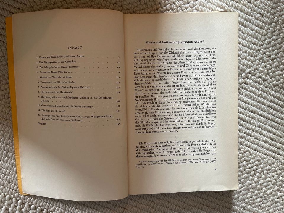 Studien zur Antike und Ur Christentum Bornkamm 1959 Testament in Lengefeld