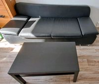 Couch | Sofa | Bett mit Schlaffunktion+ Staufach+ Wohnzimmertisch Sachsen-Anhalt - Magdeburg Vorschau