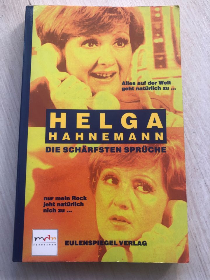Helga Hahnemann Die schärfsten Sprüche in Wennigsen