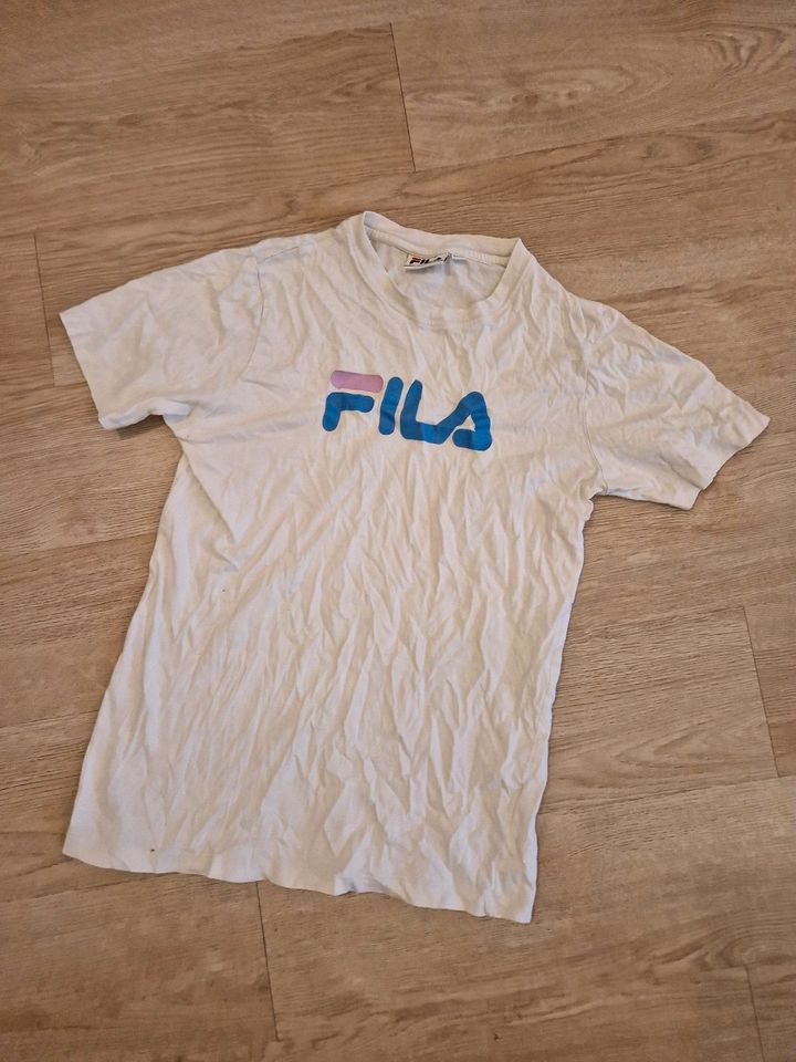 Weißes T-Shirt von FILA in Berlin