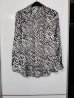 Zara Satin Bluse mit Zebra Muster Bayern - Stephanskirchen Vorschau