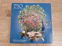 750 Teile Puzzle - Pfau / Pfauen - aus USA - Russell Cobane Berlin - Mahlsdorf Vorschau