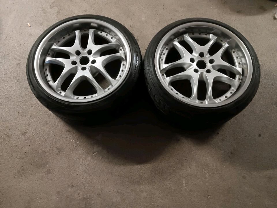 2x Alufelgen 19 Zoll Lk 5x112 VW,  Audi...Dezent in Kerpen