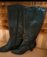 Ecco Lederstiefel Stiefel Schaftstiefel Gr 39 Gr 6 schwarz Leder Bayern - Werneck Vorschau