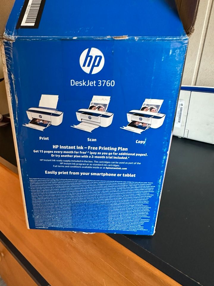 Drucker Desk Jet 3760 HP z.B. für mobil / LKW in Titz