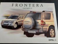 Opel Frontera Sondermodell Olympus Bj. 2001 Prospekt Nordrhein-Westfalen - Leverkusen Vorschau