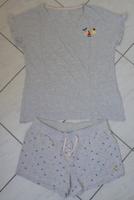 Damen Schlafanzug, kurz, grau, Gr. 36/38 Bayern - Burgau Vorschau