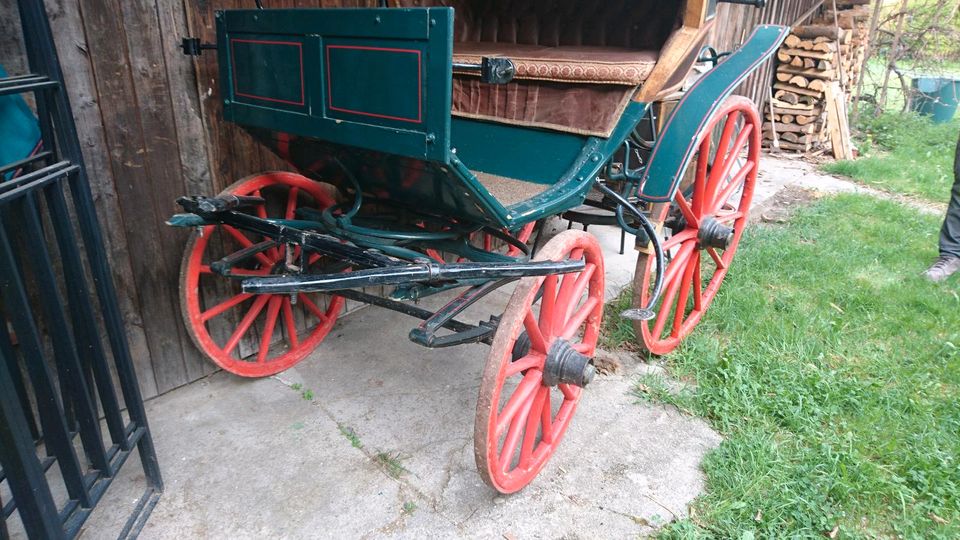 Kutsche Zweispänner Esterhazywagen Doktor Spider Phaeton Deko in Traunstein