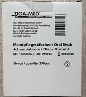 Tiga-Med Mundpflegestäbchen Johannisbeergeschmack ca. 250 Stk Bayern - Schönau Niederbay Vorschau