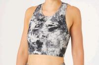 Sport Crop Top, Fitnesstop Ergeenomix Gr. L (XL) grau/schwarz Bayern - Altdorf bei Nürnberg Vorschau