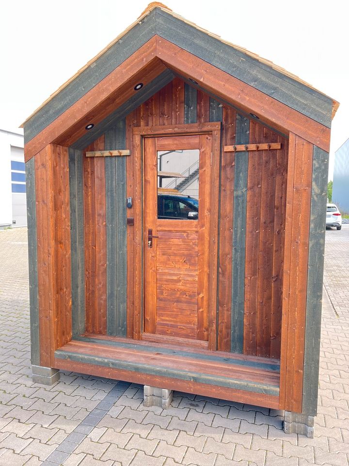 Ausstellungsstück /Exclusive Sauna Hütte  Gartensauna 2,5 x 2,5 m in Rheinbach
