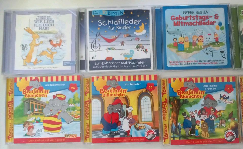 13x Kinder CDs Benjamin Blümchen Conny Paw Patrol Bibi Blocksberg in Wölpinghausen