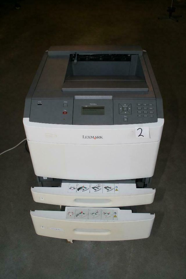 Laserdrucker Lexmark T650n, 2 Papierfächer 45598 Seiten NP € 859 in Neuffen