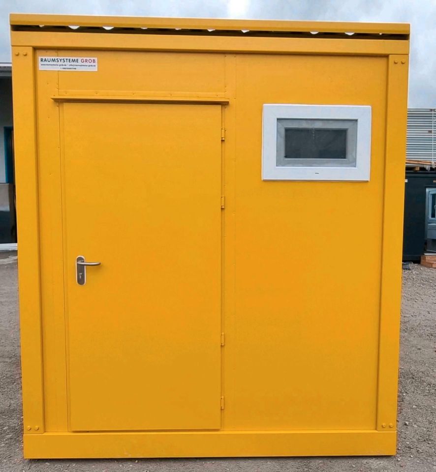 Sanitärcontainer kaufen neu Bayern - Containermodul für Sanitärzwecke umgebaut (NEUWARE) - Günstig - Flexibel - Schnell lieferbar - Garantie - Gewerbefinanzierung - Mobiler WC-Container Hygienemodul in Brunnen