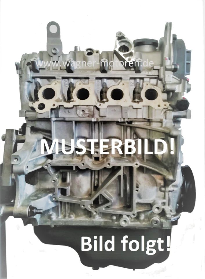 AUDI VW CAY 1.6 TDI generalüberholt Motor mit Einbau in Morschen