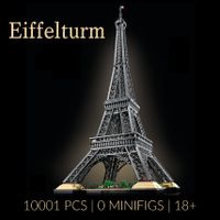 Eiffelturm 10307 Klemmbausteine Set - 10001 Teile, 0 Minifiguren Bayern - Freising Vorschau