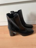5th Avenue Stiefelette NEU 40 Damen Ankle Boots Leder Schwarz Hessen - Bad Homburg Vorschau