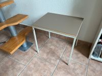 Couchtisch, Sofatisch, Tischchen, Metall weiß, Holz Holzplatte Kiel - Schreventeich-Hasseldieksdamm Vorschau