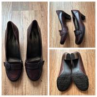 Ungetragene braune Leder Pumps,  Tamaris,  Größe 39 Niedersachsen - Hemmingen Vorschau