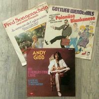 Vinyl-Singles •Andy Gibb••Gottlieb Wendehals••Fred Sonnenschein• Baden-Württemberg - Kronau Vorschau